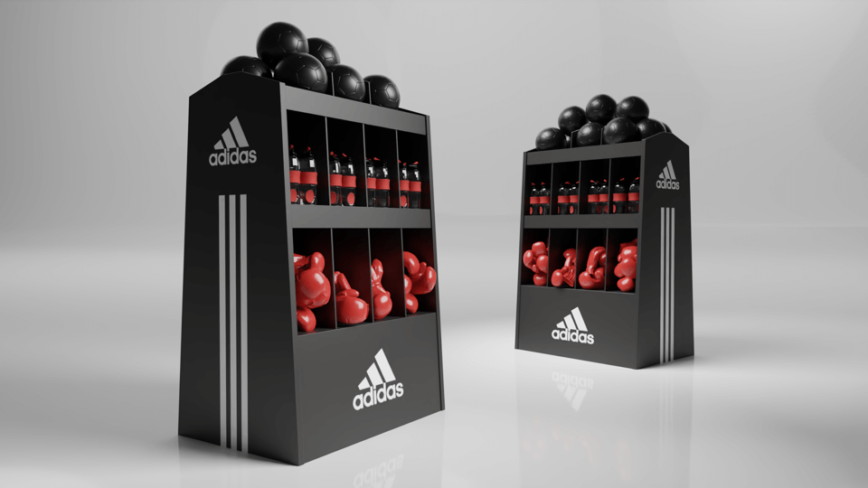 PORTABLE POINT OF SALE / ADIDAS